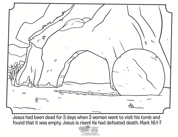 62 Coloring Pages Sunday School Resurrection  Images