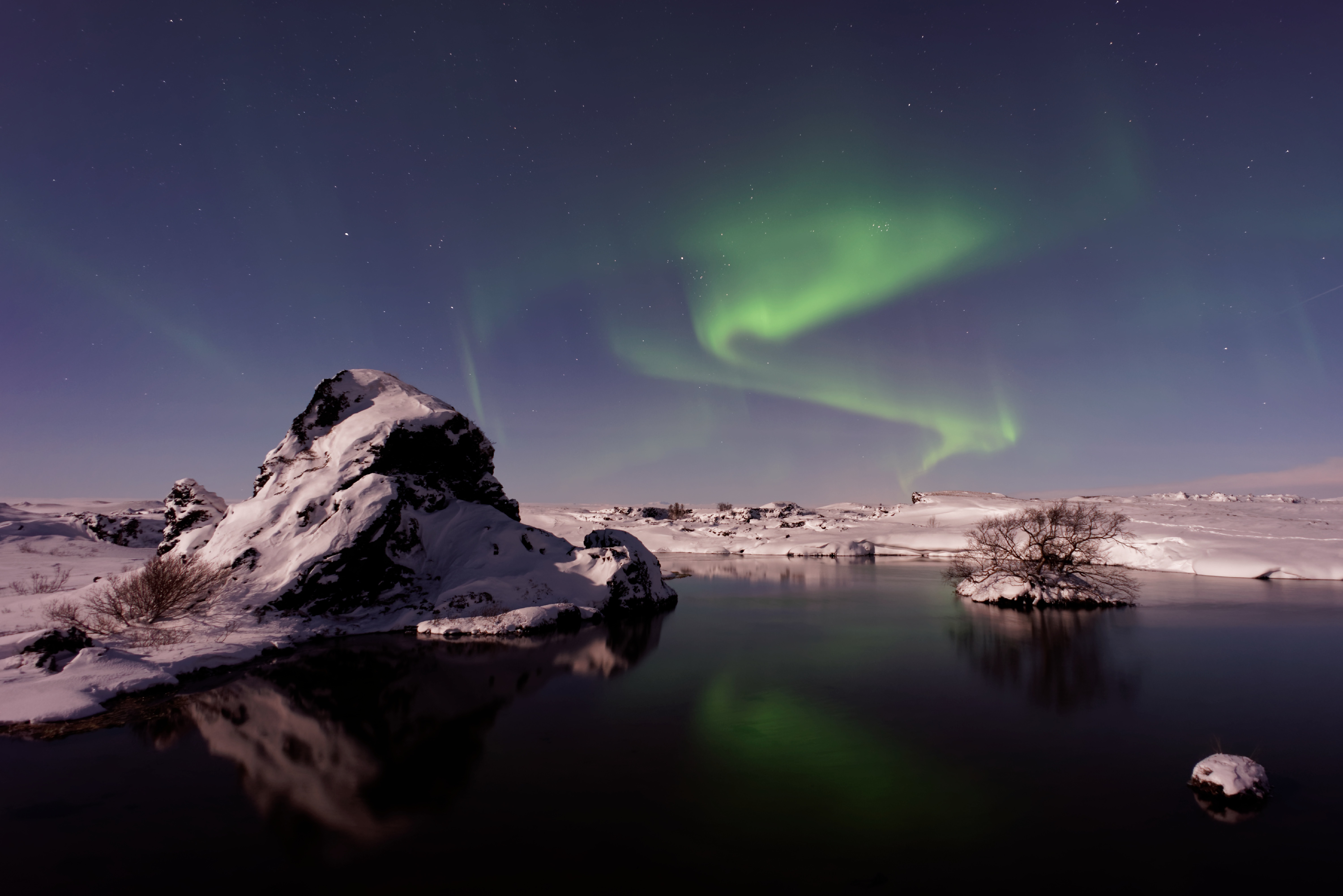 iceland in the winter