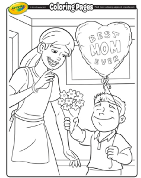 Best Mother S Day Coloring Pages Minno Kids