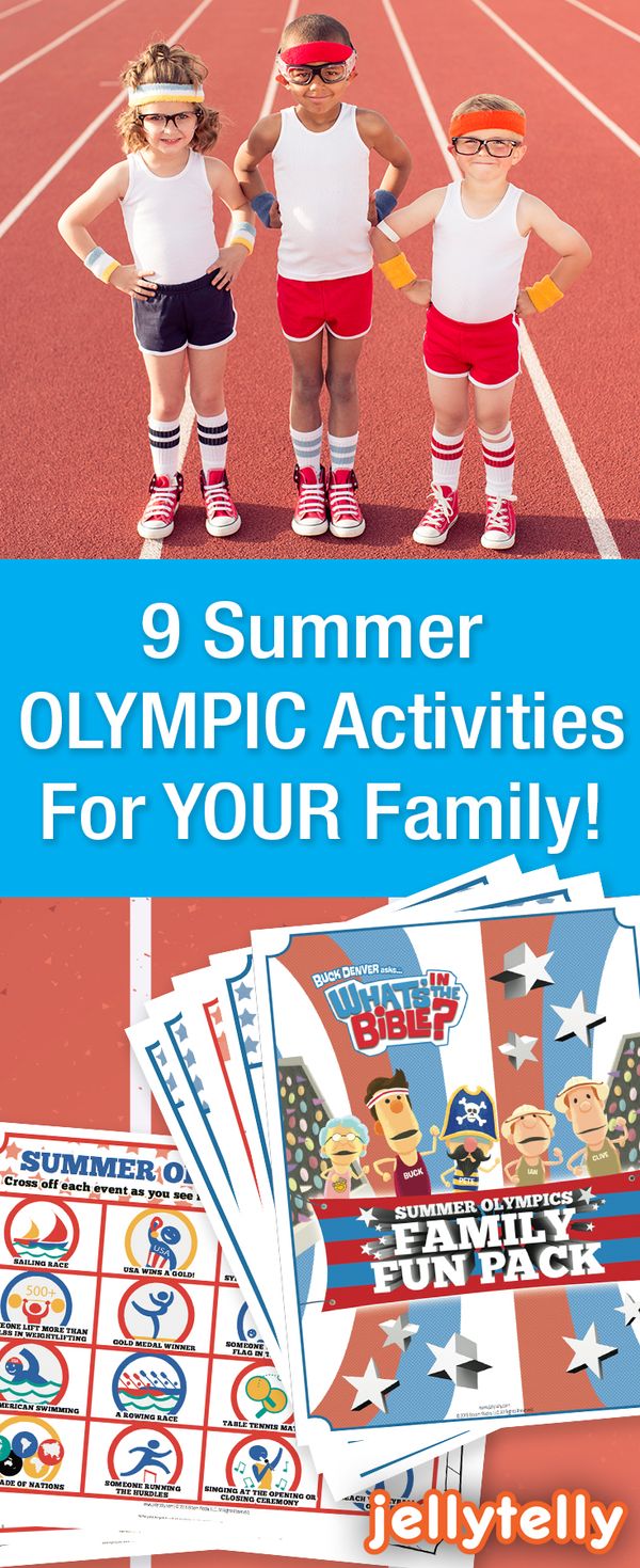 free summer olympics activity pack jellytelly parents