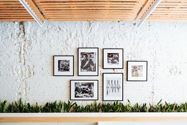 gallery wall in cava