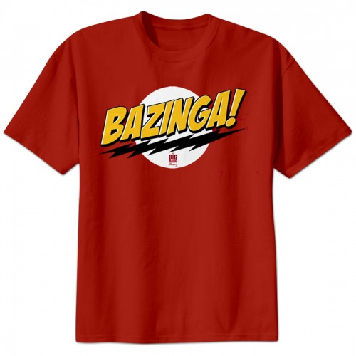 Iconic t shirt design - Bazinga T-shirt, flash t-shirt