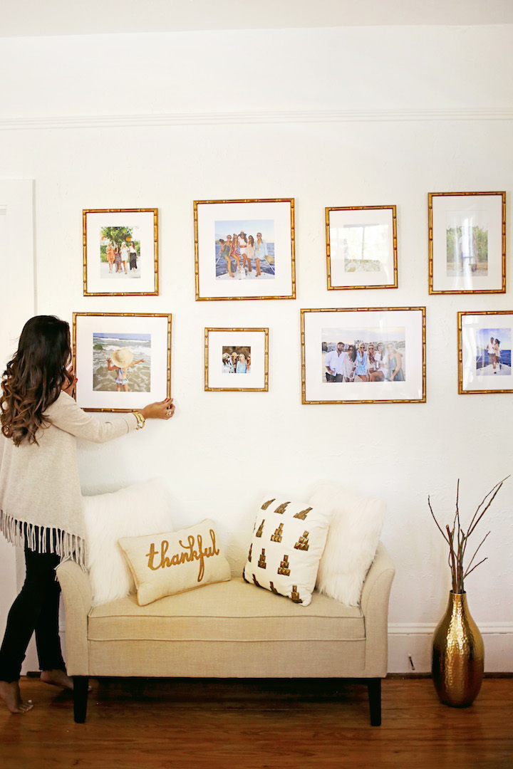 family photo wall layouts