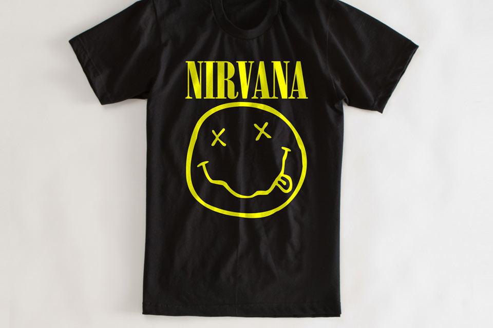 Iconic t shirt design - Nirvana T-shirt