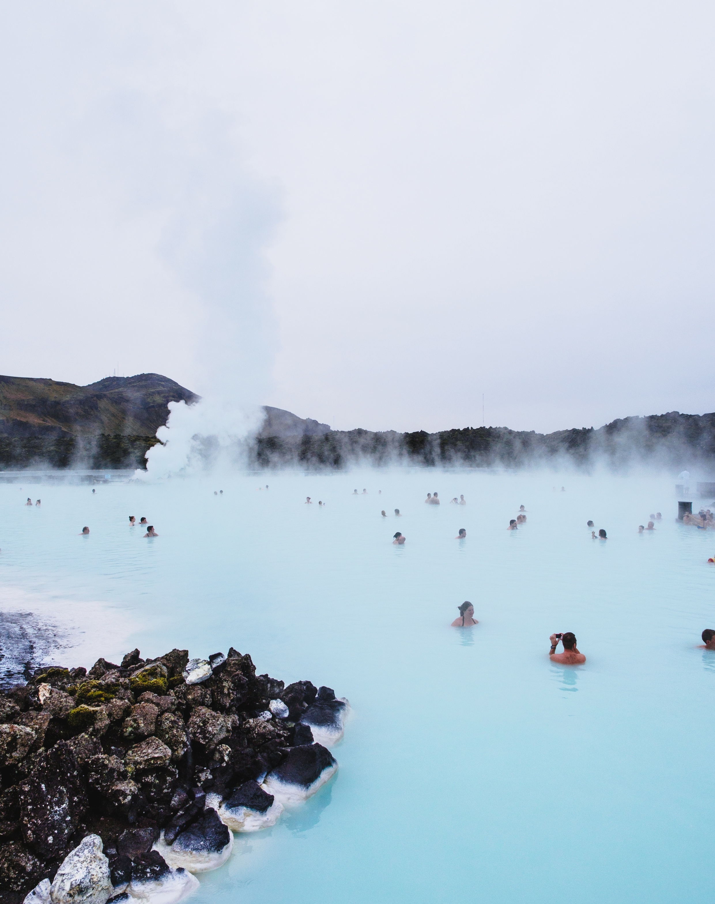 iceland hot springs blue lagoon